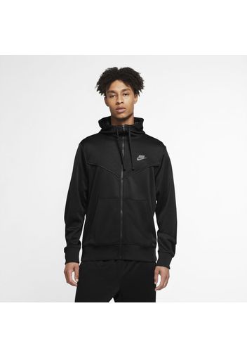 Felpa con cappuccio e zip a tutta lunghezza Nike Sportswear - Uomo - Nero