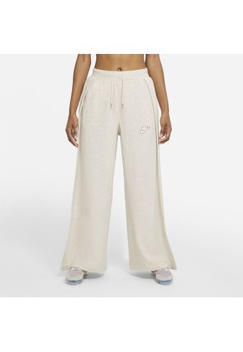 Pantaloni in French terry Nike Sportswear - Donna - Bianco