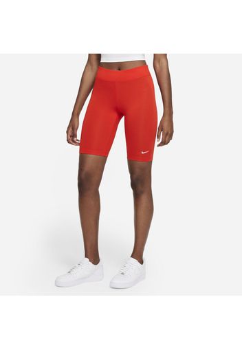 Shorts da ciclista Nike Sportswear Essential - Donna - Rosso