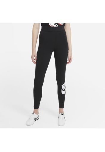 Leggings a vita alta Nike Sportswear Essential - Donna - Nero