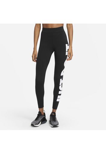 Leggings a vita alta Nike Sportswear Essential - Donna - Nero