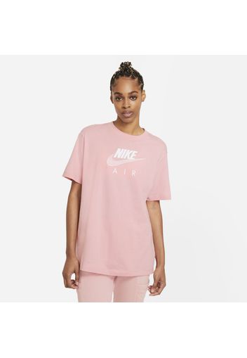 Top boyfriend Nike Air - Donna - Rosa