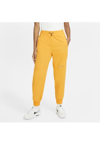 Pantaloni woven Nike Sportswear Swoosh - Donna - Giallo