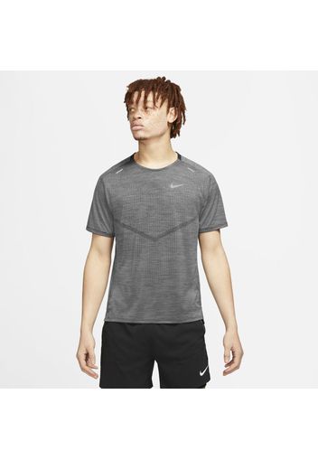 Maglia da running a manica corta Nike Dri-FIT ADV Techknit Ultra - Uomo - Nero