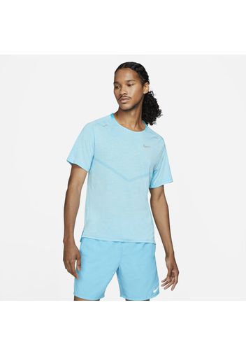 Maglia da running a manica corta Nike Dri-FIT ADV Techknit Ultra - Uomo - Blu