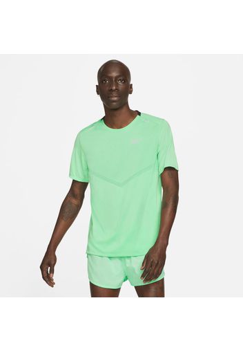 Maglia da running a manica corta Nike Dri-FIT Rise 365 - Uomo - Verde