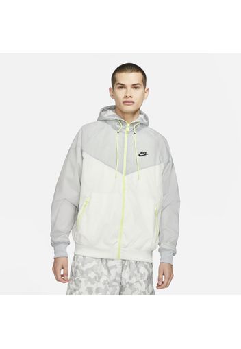 Giacca con cappuccio Nike Sportswear Windrunner - Uomo - Grigio