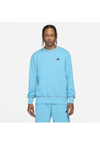 Maglia a girocollo classica in fleece Nike Sportswear - Uomo - Blu