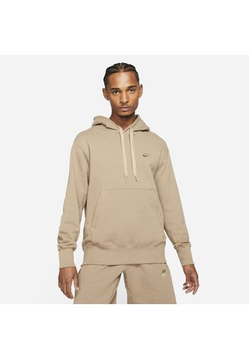 Felpa pullover classica in fleece con cappuccio Nike Sportswear - Uomo - Marrone