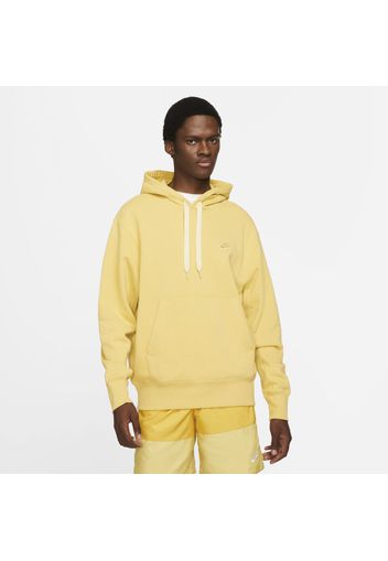 Felpa pullover classica in fleece con cappuccio Nike Sportswear - Uomo - Giallo