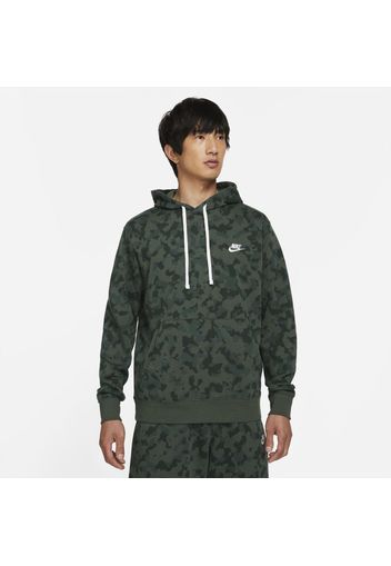 Felpa con cappuccioin French Terry Nike Sportswear Club - Uomo - Verde