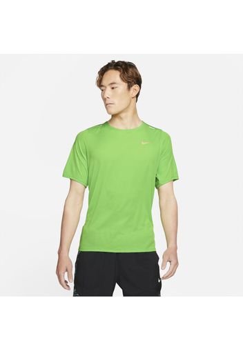 Maglia a manica corta Nike Rise 365 Wild Run - Uomo - Verde