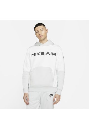 Felpa con cappuccio Nike Air Pullover Fleece - Uomo - Bianco