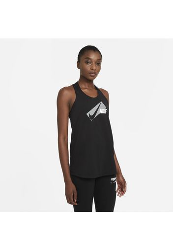 Canotta da training con grafica Nike Dri-FIT Elastika - Donna - Nero