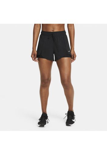 Shorts da training Nike Flex Essential 2-in-1 - Donna - Nero