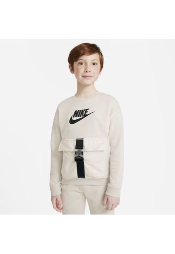 Maglia a girocollo Nike Sportswear - Ragazzo - Grigio