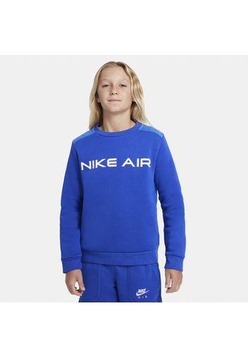 Maglia a girocollo Nike Air - Ragazzo - Blu