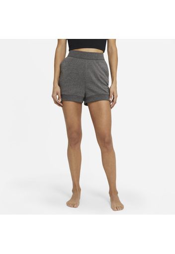 Shorts in French Terry Nike Yoga - Donna - Nero