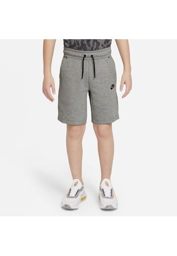 Shorts Nike Sportswear Tech Fleece - Ragazzo - Grigio