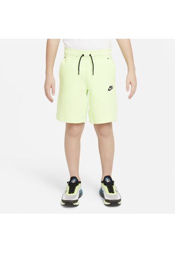 Shorts Nike Sportswear Tech Fleece - Ragazzo - Verde