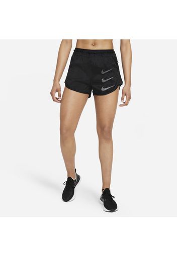 Shorts da running 2-in-1 Nike Tempo Luxe Run Division - Donna - Nero