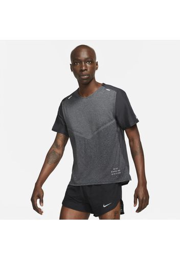 Maglia da running a manica corta Nike Techknit Ultra Run Division - Uomo - Nero