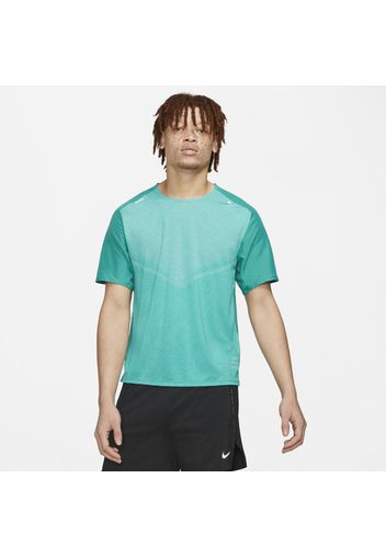 Maglia da running a manica corta Nike Techknit Ultra Run Division - Uomo - Verde