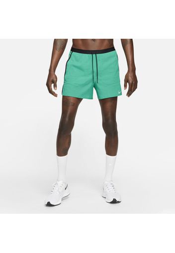 Shorts da running con slip foderati Nike Flex Stride Run Division - Uomo - Verde