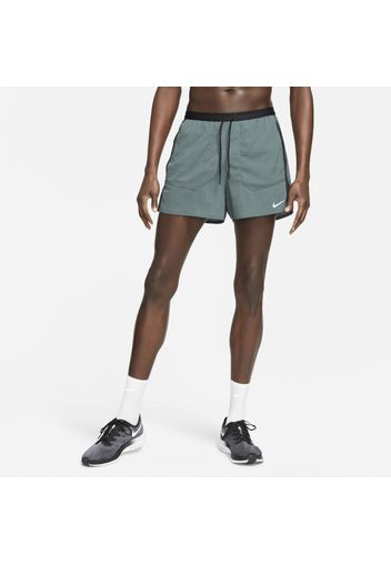 Shorts da running con slip foderati Nike Flex Stride Run Division - Uomo - Grigio