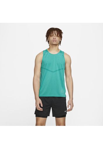 Canotta da running Nike Rise 365 Run Division - Uomo - Verde