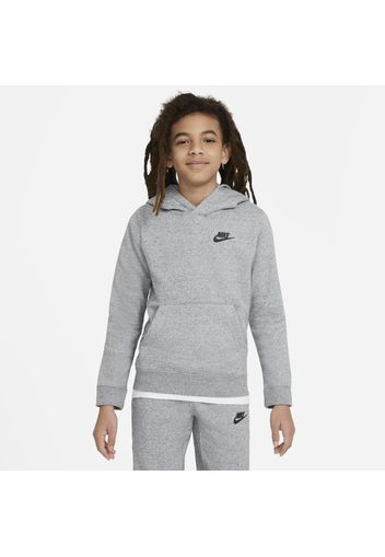 Felpa pullover con cappuccio Nike Sportswear Zero - Ragazzi - Nero