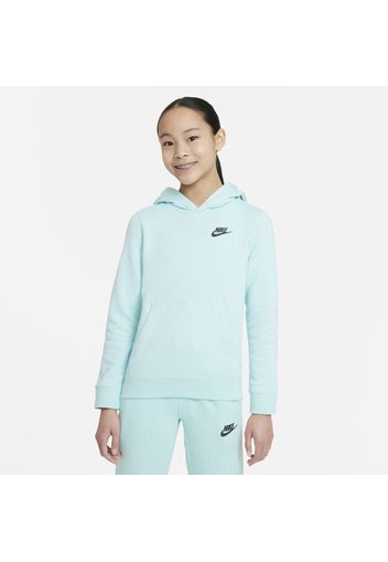 Felpa pullover con cappuccio Nike Sportswear Zero - Ragazzi - Blu