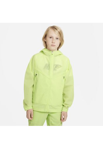 Giacca con cappuccio Nike Sportswear Windrunner Zero - Ragazzi - Verde