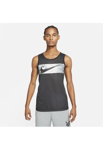 T-shirt da training camo con Swoosh Nike Legend - Uomo - Nero