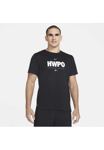 T-shirt da training Nike Dri-FIT - Uomo - Nero