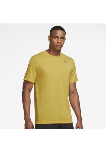 T-shirt da training con grafica Nike Dri-FIT - Uomo - Giallo