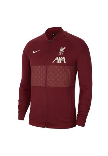 Track jacket da calcio Liverpool FC - Uomo - Rosso