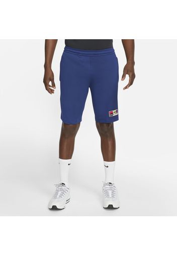 Shorts da calcio in maglia Nike F.C. Dri-FIT - Uomo - Blu