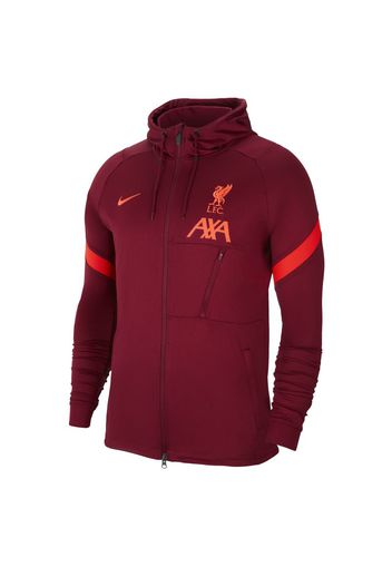 Track jacket da calcio in maglia Liverpool FC Strike - Uomo - Rosso