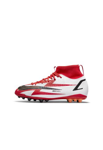 Scarpa da calcio per terreno artificiale Nike Jr. Mercurial Superfly 8 Academy CR7 AG - Bambini/Ragazzi - Rosso