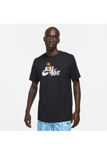 T-shirt da basket Nike"Just Do It"- Uomo - Nero