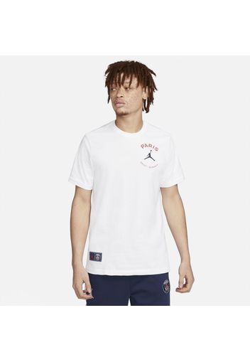 T-shirt Paris Saint-Germain Logo - Uomo - Bianco