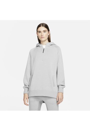 Felpa con cappuccio in maglia Nike ESC - Donna - Grigio