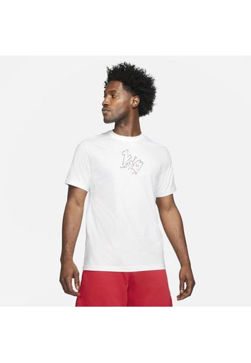 T-shirt a manica corta Jordan Jumpman 23 AIR - Uomo - Bianco