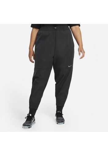 Nike Plus Size - Pantaloni Sportswear Swoosh - Donna - Nero