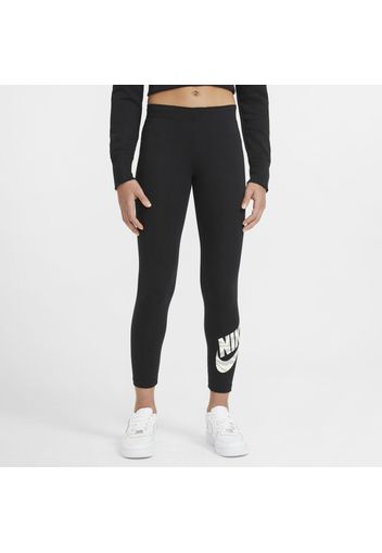 Leggings con grafica Nike Sportswear Favorites - Ragazza - Nero