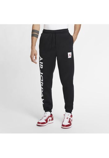 Pantaloni in fleece con grafica Jordan AJ4 - Nero