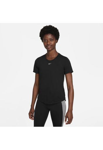 Top Standard Fit a manica corta Nike Dri-FIT One - Donna - Nero