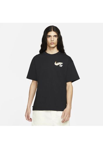 T-shirt da skateboard Nike SB Daan Van Der Linden - Nero