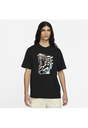 T-shirt da skateboard Nike SB - Nero